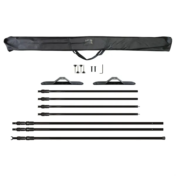 10' x 10' Premium Backdrop Banner Wall Kit including hardware and... from ASI 80228 Quinn