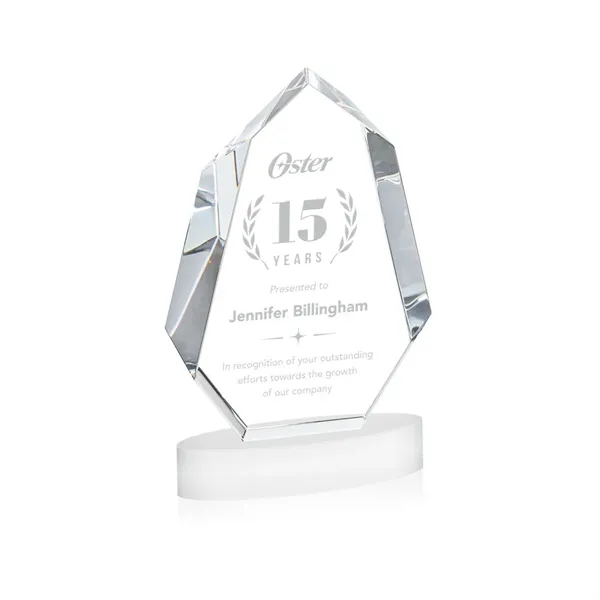The Norwood Award on Alberton Base is an extra-thick Optical Crystal... from ASI 84592 St Regis Group / St Regis