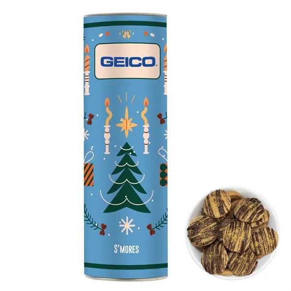 8" tube filled with bite sized cookies... from ASI 71685 Midnite Snax®