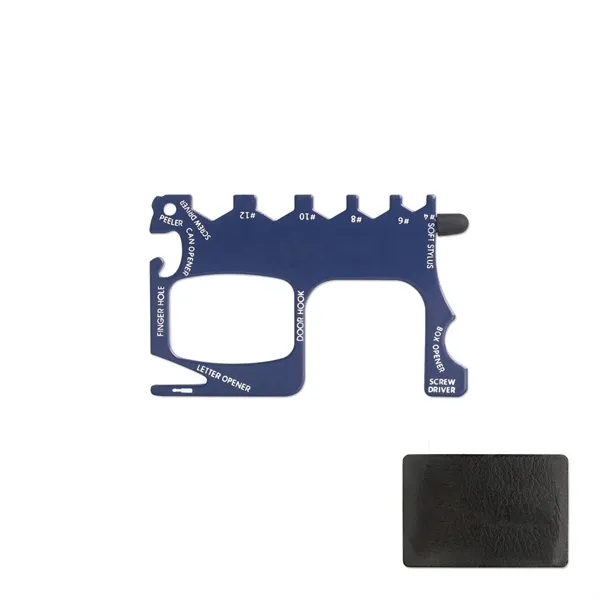 17-in-1 multi utility card tool plus 1 color pad print imprint... from ASI 37218 Athena Promo (tm)