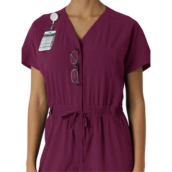 Women's Seven-Pocket Cargo Jogger Scrub Jumpsuit... from ASI 86018 Scrub Authority / Uniform Stores