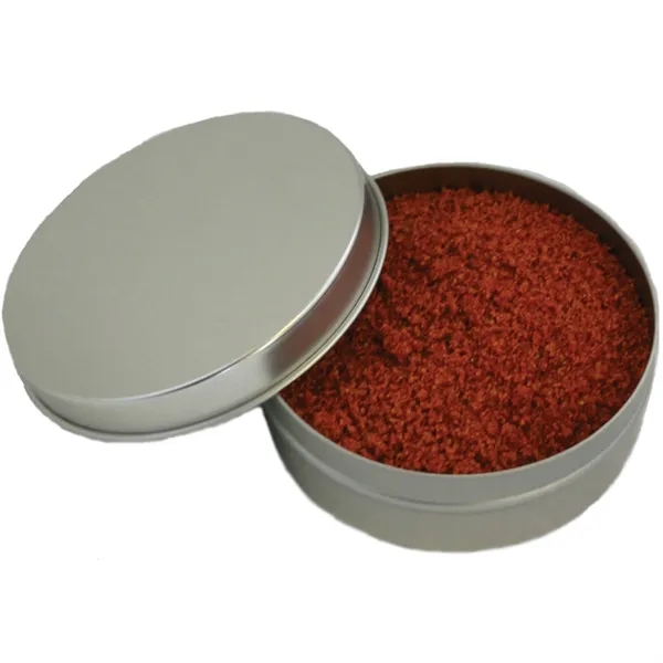 Four ounce gift tin filled with polybagged hickory barbecue seasoning with... from ASI 74601 Calico / Nuding Farms