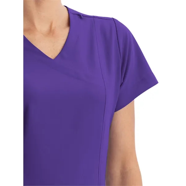 Jockey Classic Fit Mock Wrap Top... from ASI 86018 Scrub Authority / Uniform Stores