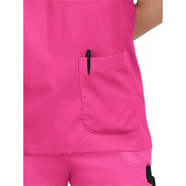 koi - Betsey Johnson - Women's 3-Pocket Striped Trim Kenn...... from ASI 86018 Scrub Authority / Uniform Stores