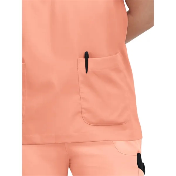 koi - Betsey Johnson - Women's 3-Pocket Striped Trim Kenn...... from ASI 86018 Scrub Authority / Uniform Stores