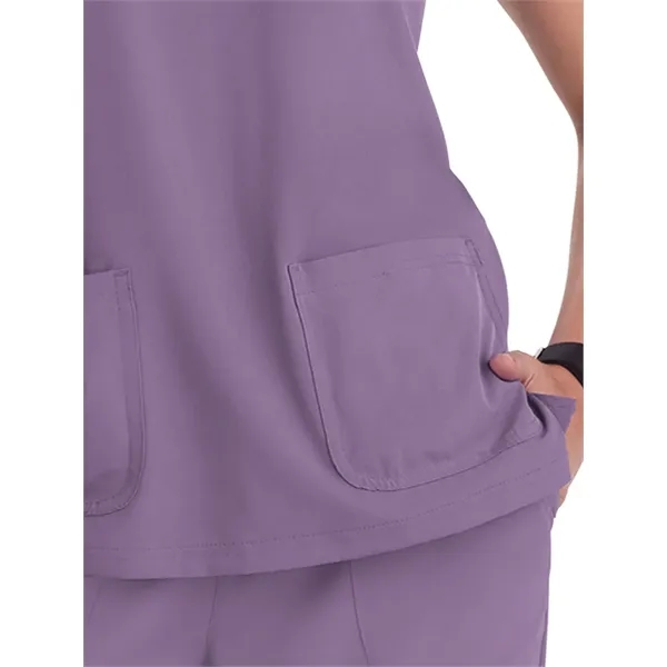 koi - Planet - Women's Heart-Shaped Neckline Meadow Scrub...... from ASI 86018 Scrub Authority / Uniform Stores
