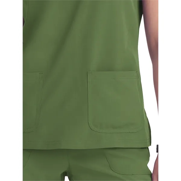 koi - Planet - Women's Heart-Shaped Neckline Meadow Scrub...... from ASI 86018 Scrub Authority / Uniform Stores