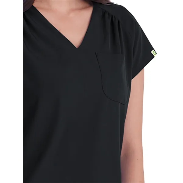 koi - Planet - Women's 1-Pocket Heart-Shaped Neckline Eco...... from ASI 86018 Scrub Authority / Uniform Stores