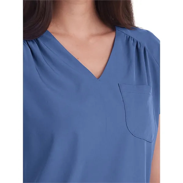 koi - Planet - Women's 1-Pocket Heart-Shaped Neckline Eco...... from ASI 86018 Scrub Authority / Uniform Stores