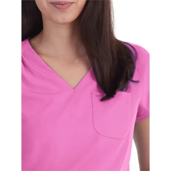 koi - Planet - Women's 1-Pocket Heart-Shaped Neckline Eco...... from ASI 86018 Scrub Authority / Uniform Stores