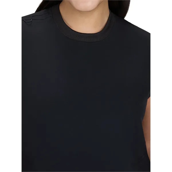 Basics - Women's Two-Pocket Round Neck Scrub Top... from ASI 86018 Scrub Authority / Uniform Stores