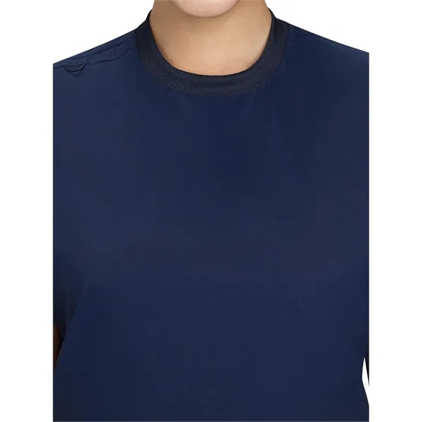 Basics - Women's Two-Pocket Round Neck Scrub Top... from ASI 86018 Scrub Authority / Uniform Stores