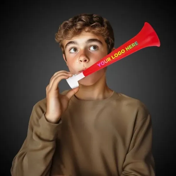 At 11 inches long, this vibrant horn is perfect for energizing... from ASI 42016 Brighter Promotions Inc