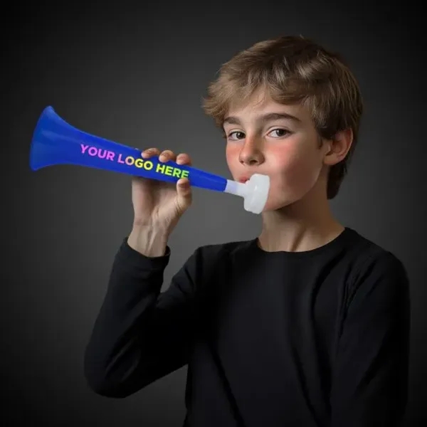 At 11 inches long, this vibrant horn is perfect for energizing... from ASI 42016 Brighter Promotions Inc