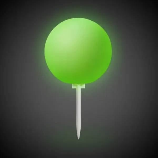 2 3/4" multi-colored plastic LED morphing ball golf ball.... from ASI 42016 Brighter Promotions Inc / Chemical Light™