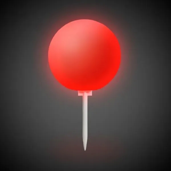 2 3/4" multi-colored plastic LED morphing ball golf ball.... from ASI 42016 Brighter Promotions Inc / Chemical Light™