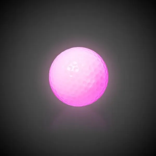 Regulation golf ball equipped with LED lights, multiple color choices and... from ASI 42016 Brighter Promotions Inc