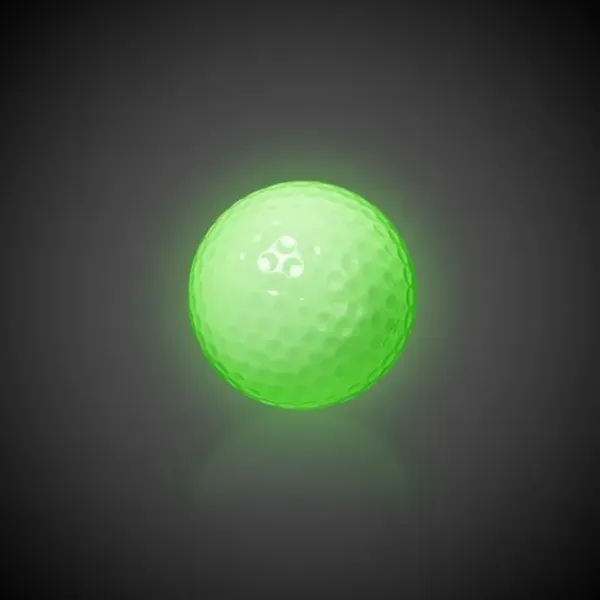 Regulation golf ball equipped with LED lights, multiple color choices and... from ASI 42016 Brighter Promotions Inc
