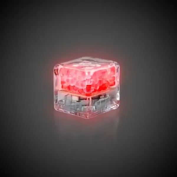 Liquid activated frosted ice cubes with LED lights in assorted colors.... from ASI 42016 Brighter Promotions Inc