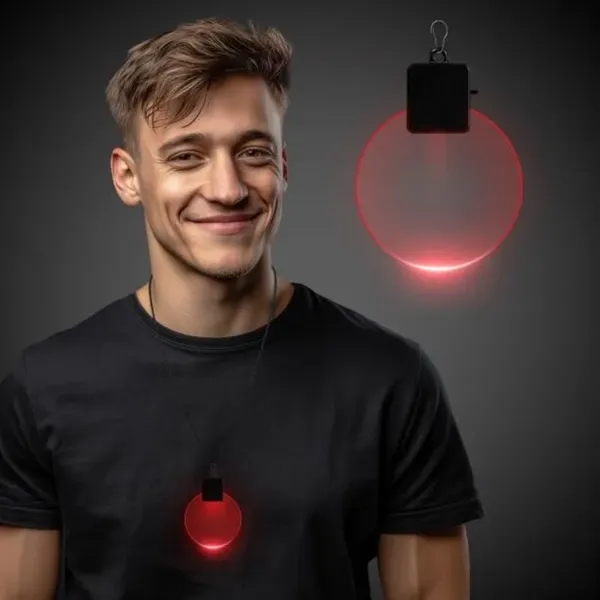 2.5" light-up LED medallion; assorted colors.... from ASI 42016 Brighter Promotions Inc / Chemical Light™