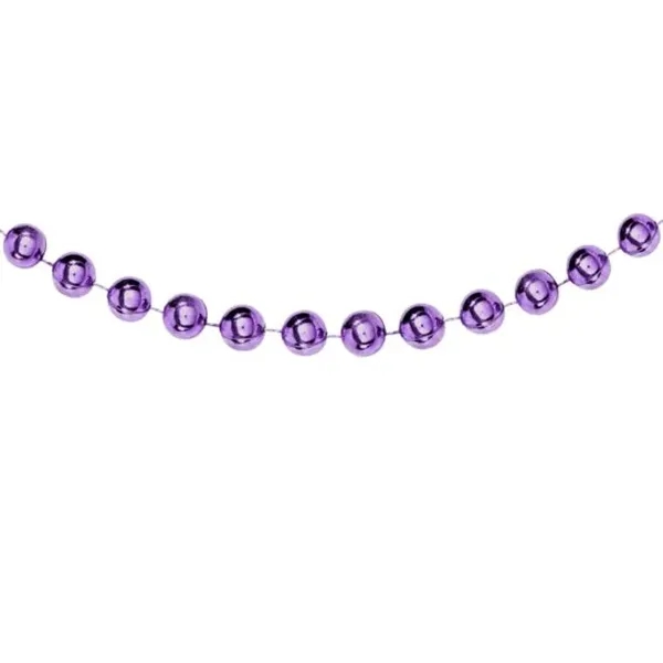 33" metallic beaded Mardi Gras necklace in a variety of colors.... from ASI 42016 Brighter Promotions Inc / Chemical Light™ Liquid Light