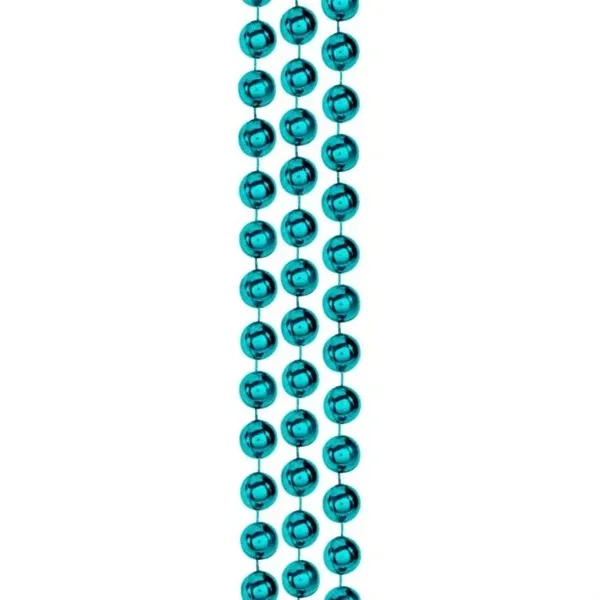 33" metallic beaded Mardi Gras necklace in a variety of colors.... from ASI 42016 Brighter Promotions Inc / Chemical Light™ Liquid Light