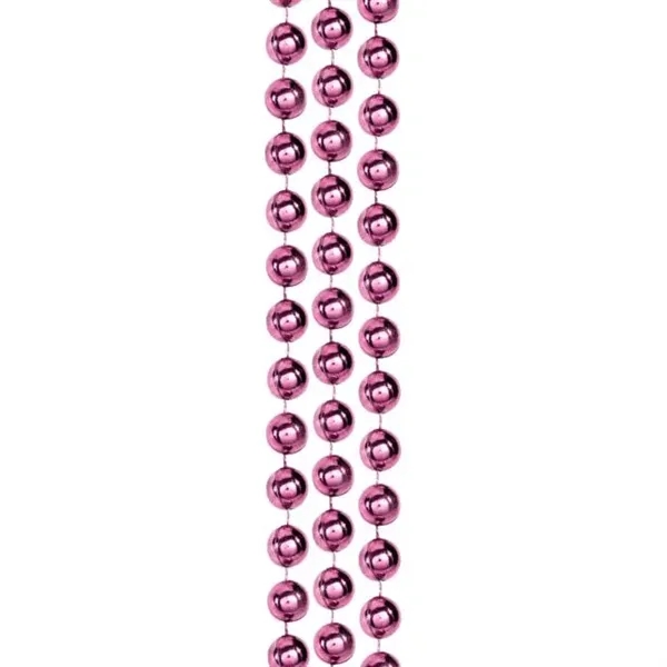 33" metallic beaded Mardi Gras necklace in a variety of colors.... from ASI 42016 Brighter Promotions Inc / Chemical Light™ Liquid Light
