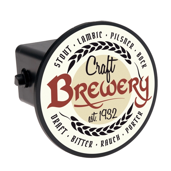 Hitch cover made of durable ABS plastic, fits most 2" receivers.... from ASI 77280 Pepco Poms / Pepco Poms