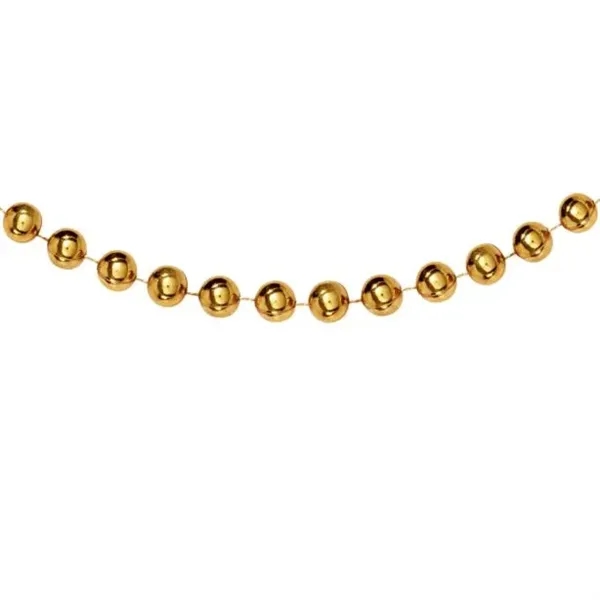 33" metallic beaded Mardi Gras necklace in a variety of colors.... from ASI 42016 Brighter Promotions Inc / Chemical Light™ Liquid Light
