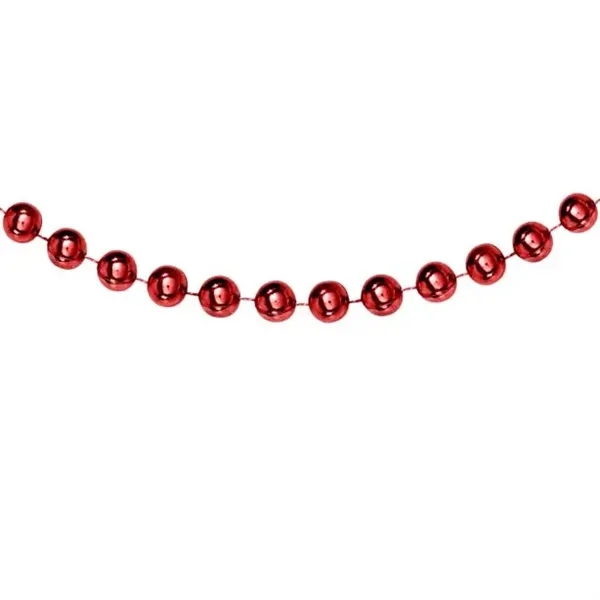 33" metallic beaded Mardi Gras necklace in a variety of colors.... from ASI 42016 Brighter Promotions Inc / Chemical Light™ Liquid Light