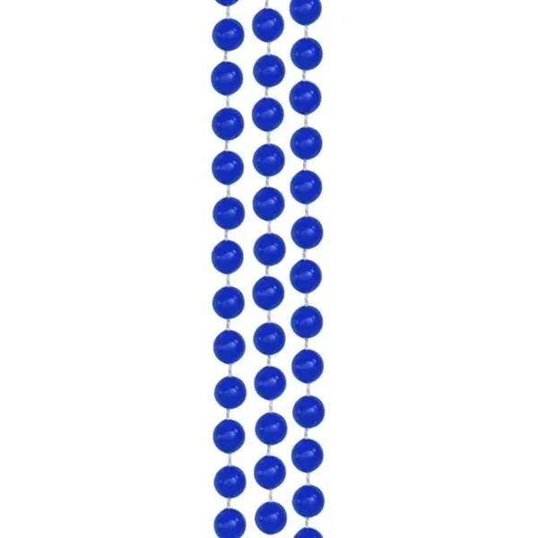 33" Mardi Gras necklace with 7mm round beads.... from ASI 42016 Brighter Promotions Inc / Chemical Light™