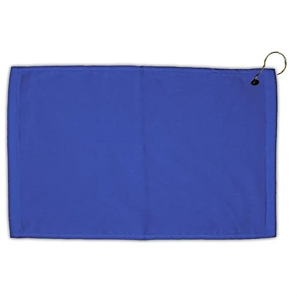 Turkish hemmed golf towel made of velour, measuring 16" x 25",... from ASI 38120 Ball Pro / Diversified Quality Kitchenware