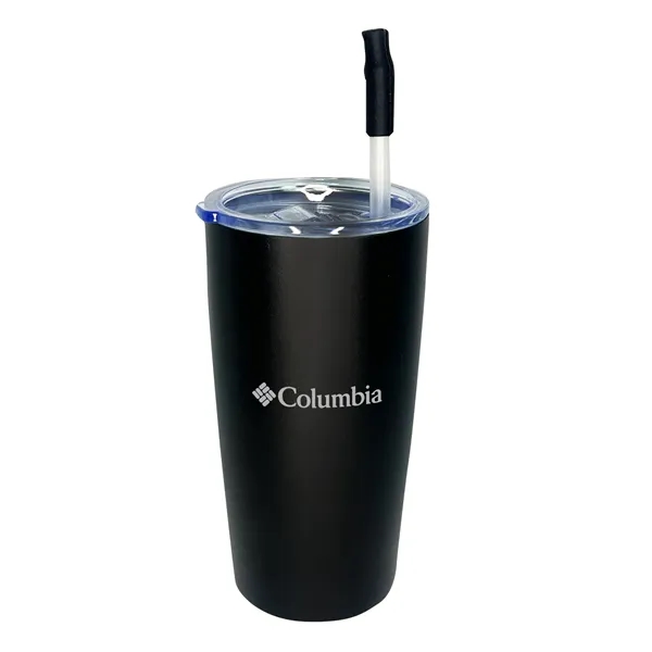 20 oz./591mL Stainless steel interior Powder-coated exterior Double-wall Keeps beverages cool... from ASI 63698 Justin Case®