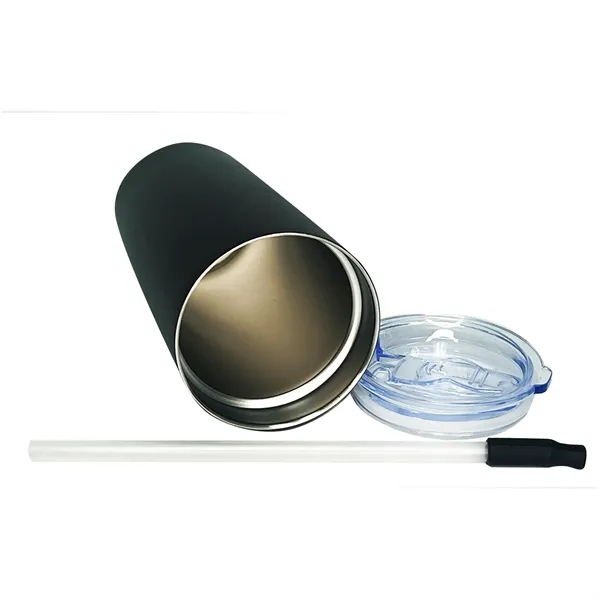 20 oz./591mL Stainless steel interior Powder-coated exterior Double-wall Keeps beverages cool... from ASI 63698 Justin Case®