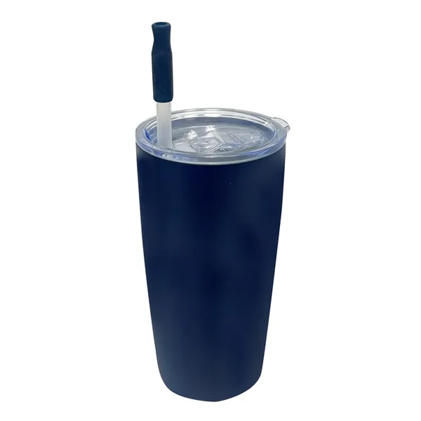20 oz./591mL Stainless steel interior Powder-coated exterior Double-wall Keeps beverages cool... from ASI 63698 Justin Case®