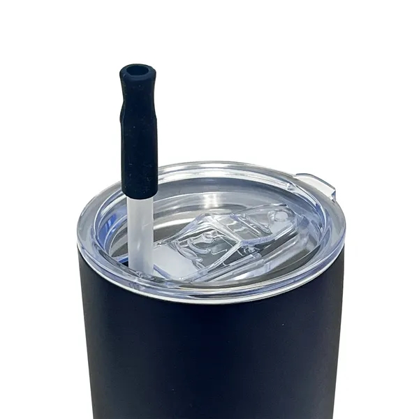 20 oz./591mL Stainless steel interior Powder-coated exterior Double-wall Keeps beverages cool... from ASI 63698 Justin Case®