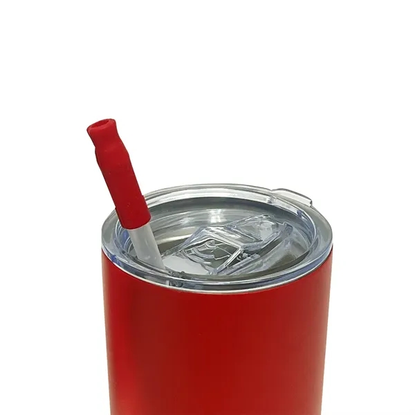 20 oz./591mL Stainless steel interior Powder-coated exterior Double-wall Keeps beverages cool... from ASI 63698 Justin Case®