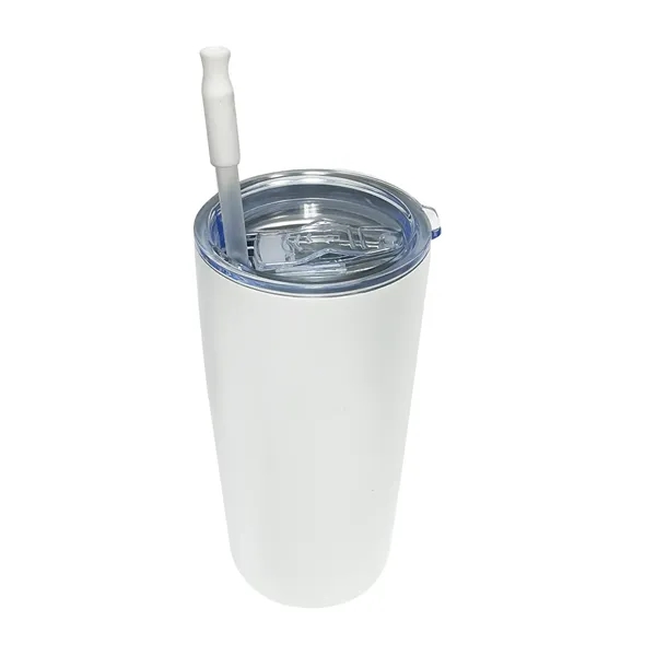 20 oz./591mL Stainless steel interior Powder-coated exterior Double-wall Keeps beverages cool... from ASI 63698 Justin Case®