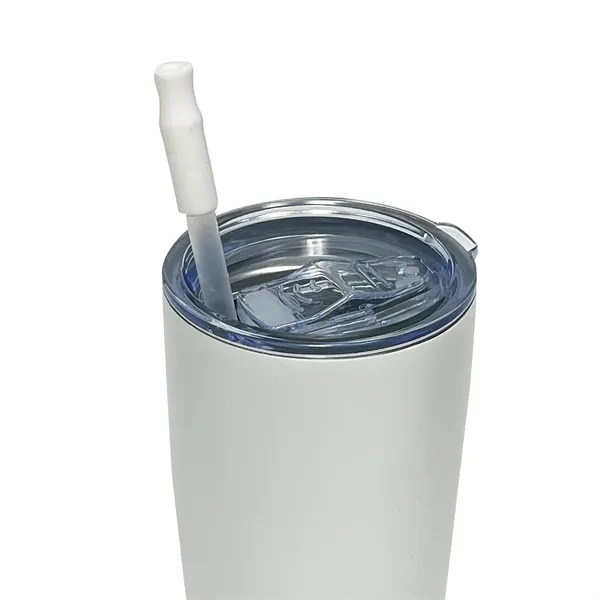 20 oz./591mL Stainless steel interior Powder-coated exterior Double-wall Keeps beverages cool... from ASI 63698 Justin Case®