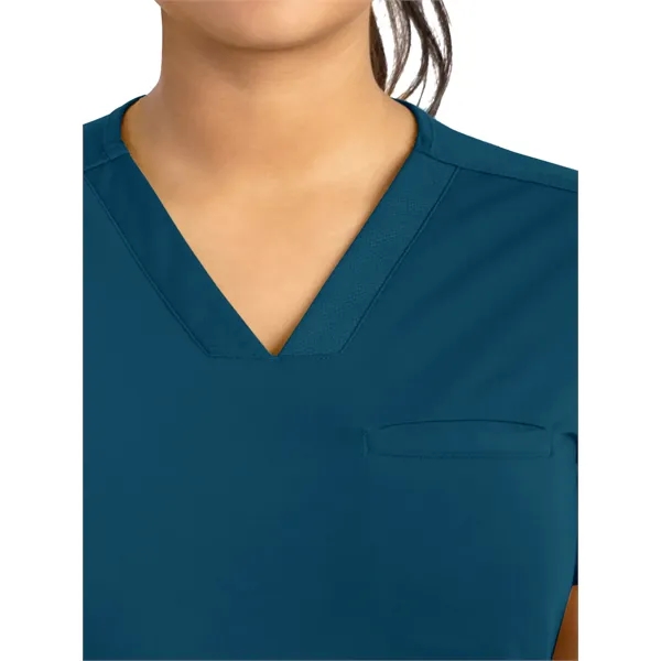 Maevn - Focus - Women's Three-Pocket V-Neck Tuck In Top... from ASI 86018 Scrub Authority / Uniform Stores