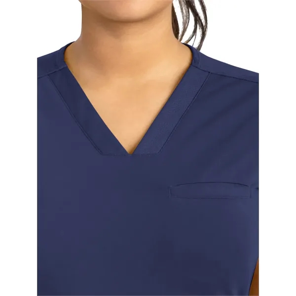 Maevn - Focus - Women's Three-Pocket V-Neck Tuck In Top... from ASI 86018 Scrub Authority / Uniform Stores