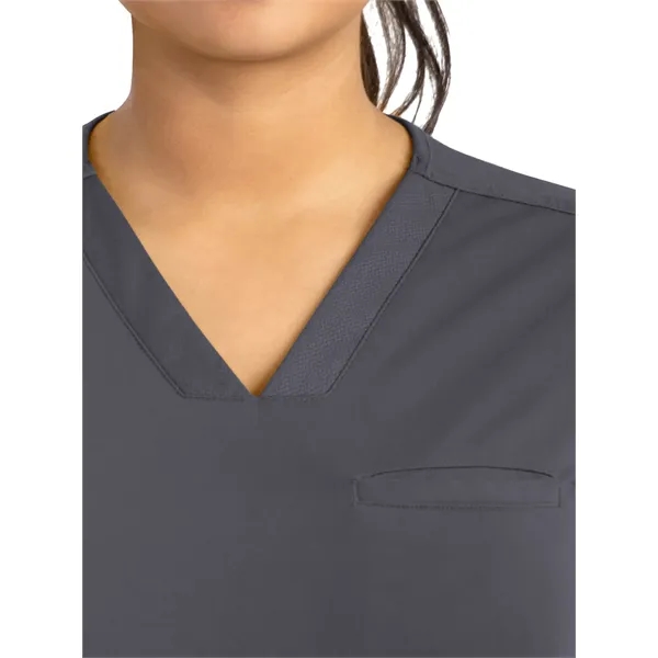 Maevn - Focus - Women's Three-Pocket V-Neck Tuck In Top... from ASI 86018 Scrub Authority / Uniform Stores
