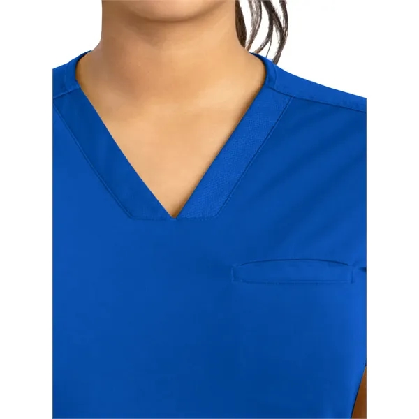 Maevn - Focus - Women's Three-Pocket V-Neck Tuck In Top... from ASI 86018 Scrub Authority / Uniform Stores