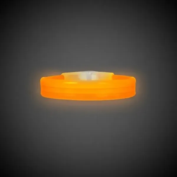 9" deluxe triple wide light-up glow bracelet; one time use only.... from ASI 42016 Brighter Promotions Inc