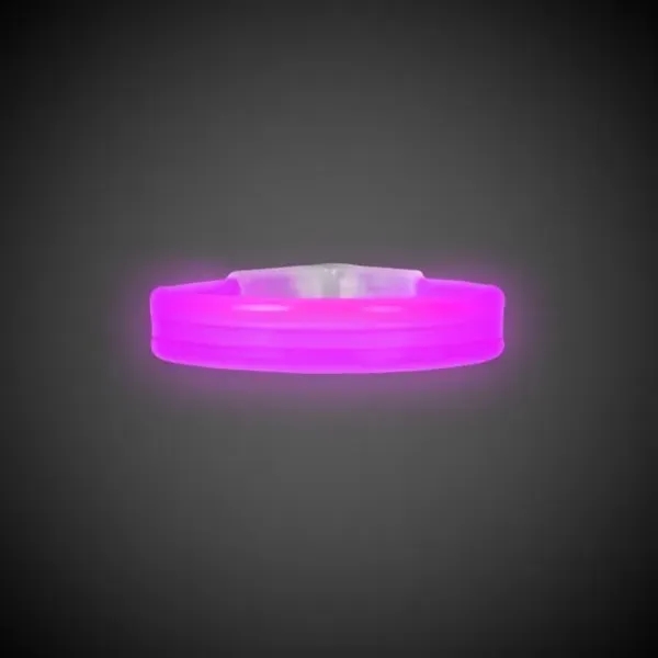 9" deluxe triple wide light-up glow bracelet; one time use only.... from ASI 42016 Brighter Promotions Inc