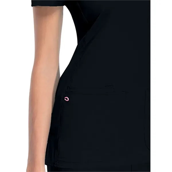 HeartSoul Break on Through Women's Shaped V-Neck Top... from ASI 86018 Scrub Authority / Uniform Stores