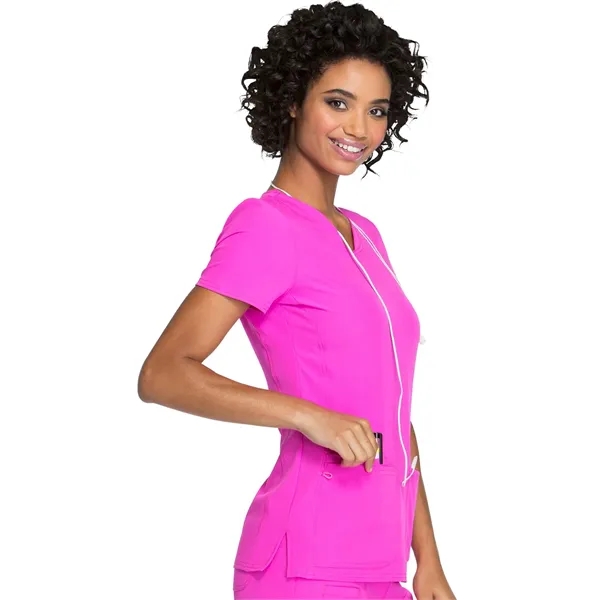 HeartSoul Break on Through Women's Shaped V-Neck Top... from ASI 86018 Scrub Authority / Uniform Stores