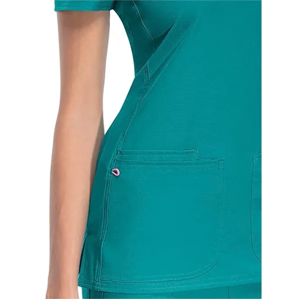HeartSoul Break on Through Women's Shaped V-Neck Top... from ASI 86018 Scrub Authority / Uniform Stores