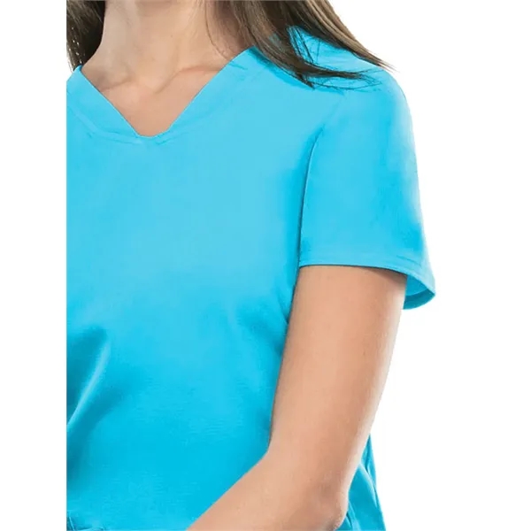 HeartSoul Break on Through Women's Shaped V-Neck Top... from ASI 86018 Scrub Authority / Uniform Stores