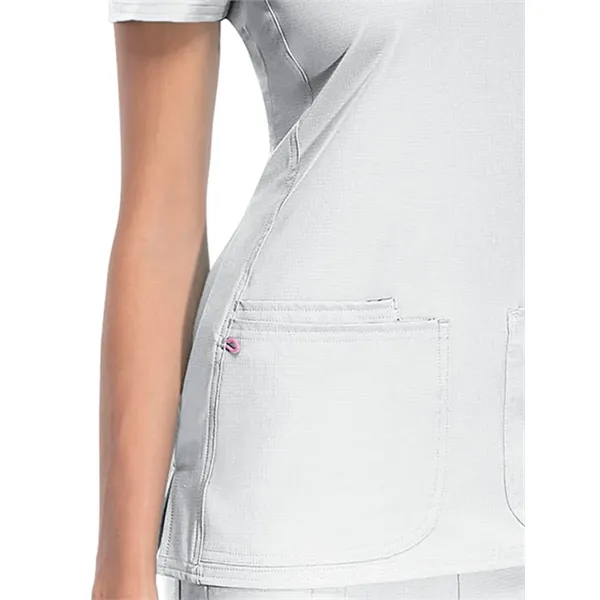 HeartSoul Break on Through Women's Shaped V-Neck Top... from ASI 86018 Scrub Authority / Uniform Stores